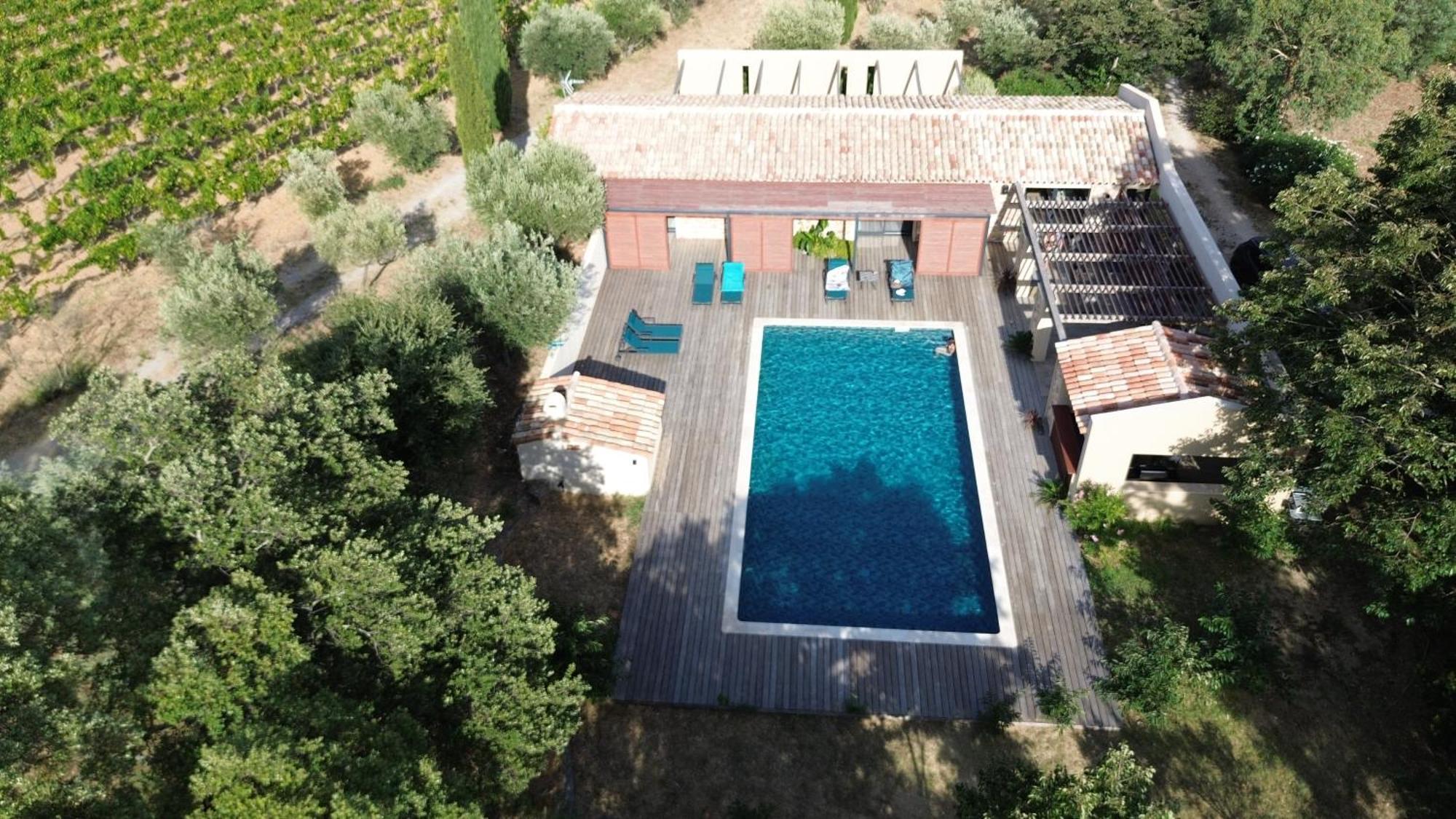 Magnifique Villa Avec Piscine Au Coeur Des Vignes Cogolin Zewnętrze zdjęcie